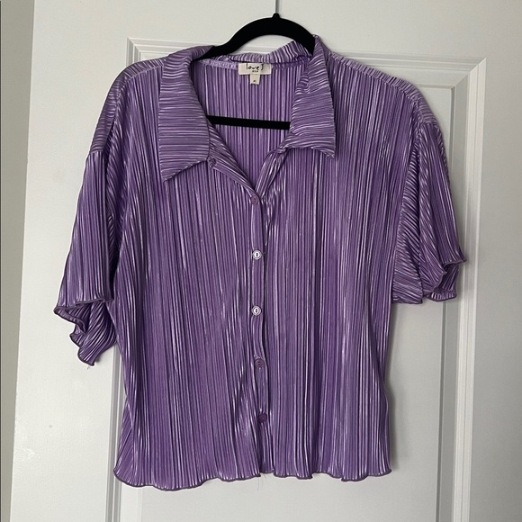 love J Tops - Purple Short Sleeve Top